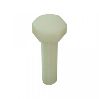 สกรูหัวเหลี่ยม พลาสติก P.V.C