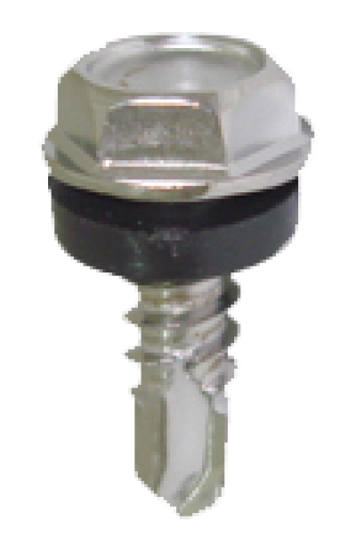 สกรูปลายสว่านหัวเหลี่ยม สแตนเลส