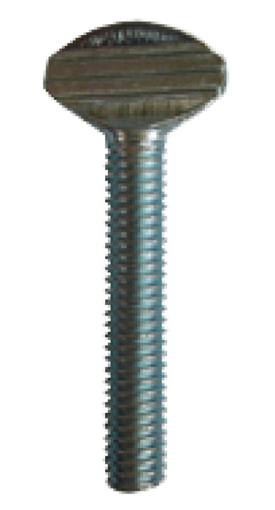 สกรูหางแบน มิล, หุน