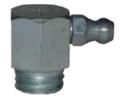 หัวอัดจารบี-งอ RS 90 6 X 1.0 MM