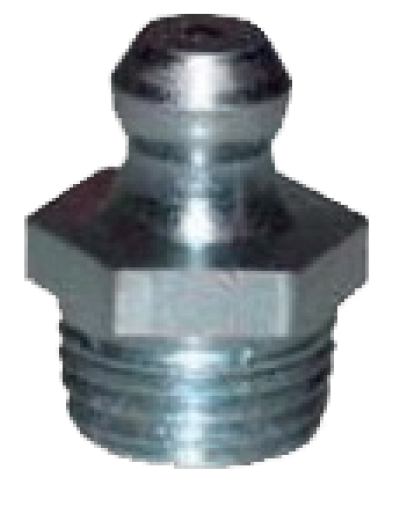 หัวอัดจารบี-ตรงแทรกเตอร์ 1/4" X 19 BSP