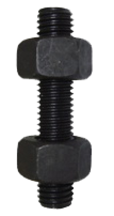 เกลียวตลอด ASTM A193 - B7 + 2หัวน๊อต ASTM A194 - 2H