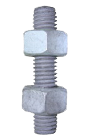 เกลียวตลอด ASTM A193 - B7 + 2หัวน๊อต ASTM A194 - 2H