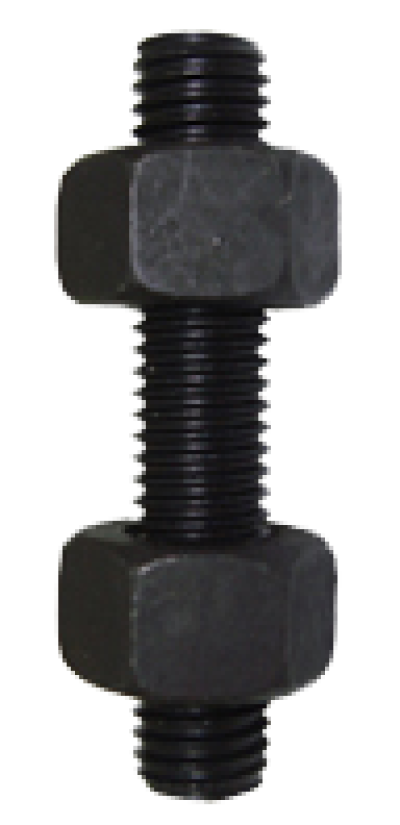 เกลียวตลอด ASTM A193 - B7 + 2หัวน๊อต ASTM A194 - 2H