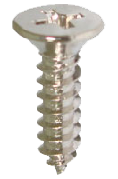 เกลียวปล่อย CHIP-BOARD ชุบซิงค์ขาว หัวโพซี่ ( POZI )