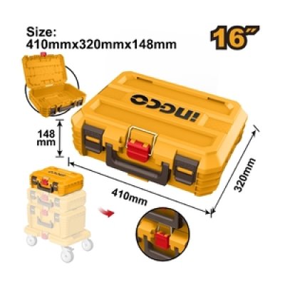 กล่องเครื่องมือซ้อนได้ 16 นิ้ว INGCO รุ่น I121-PBXS101