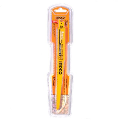ชุดใบเลื่อยชัก INGCO 9 นิ้ว ตัดไม้ที่มีตะปู (5 ชิ้น/ชุด) รุ่น RSB1111DF