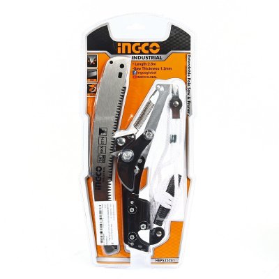 กรรไกรตัดกิ่งไม้ระบบกระตุก พร้อมเลื่อย INGCO รุ่น HEPS25281