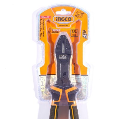 คีมปากจิ้งจก รุ่นประหยัดแรงพิเศษ INGCO รุ่น HCCP58200 (8"/9.5")