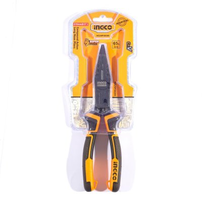 คีมปากแหลม รุ่นประหยัดแรงพิเศษ INGCO รุ่น HCLNP58200 (8.5 นิ้ว)