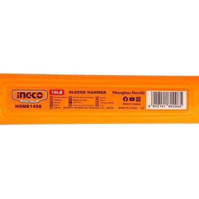 ค้อนปอนด์ INGCO 10 ปอนด์ ด้ามยาว รุ่น HSM81498
