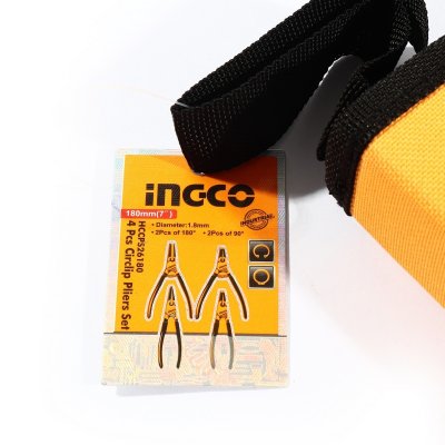 ชุดคีมหนีบ-ถ่างแหวน INGCO รุ่น HCCPS26180 (7 นิ้ว/180 มม. 4 ชิ้น)
