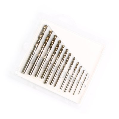 ชุดดอกสว่านเจาะเหล็ก 12ชิ้น สีทอง INGCO รุ่น AKDB1125