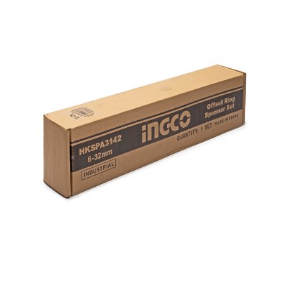 ชุดประแจแหวน INGCO 12 ชิ้น 6-32MM รุ่น HKSPA3142