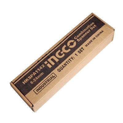ชุดประแจแหวนข้างปากตาย INGCO รุ่น HKSPA1142 (12 ชิ้น 6-24MM/6-32MM)
