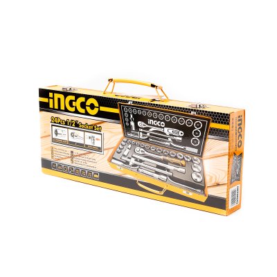 ชุดลูกบล็อค INGCO 1/2 นิ้ว 24 ชิ้น รุ่น HKTS0243