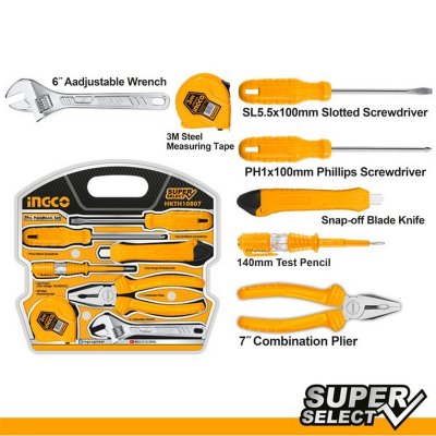 ชุดเครื่องมือ INGCO 7 ชิ้น Super Select รุ่น HKTH10807