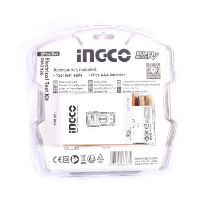 ชุดเครื่องมือวัดและทดสอบไฟฟ้า INGCO รุ่น DM3028 (3 ชิ้น)