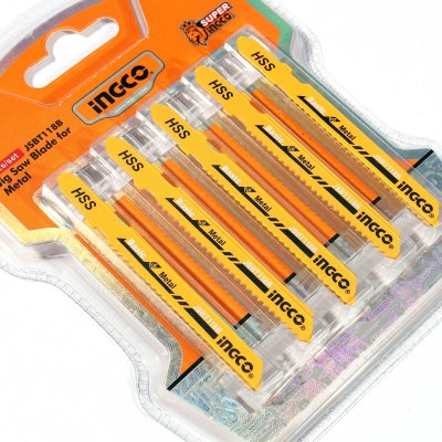 ชุดใบเลื่อยจิ๊กซอว์ INGCO 12T (5 ชิ้น/ชุด) รุ่น JSBT118B
