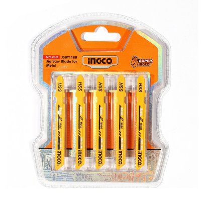 ชุดใบเลื่อยจิ๊กซอว์ INGCO 12T (5 ชิ้น/ชุด) รุ่น JSBT118B