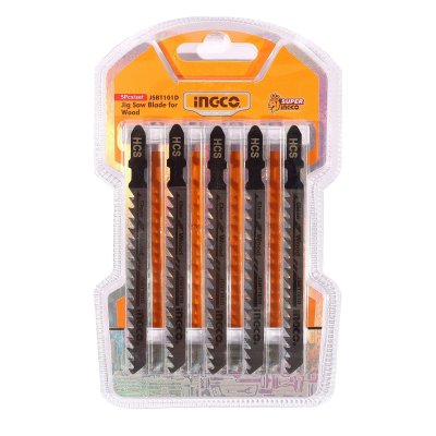 ชุดใบเลื่อยจิ๊กซอว์ INGCO 6T (5 ชิ้น/ชุด) รุ่น JSBT101D