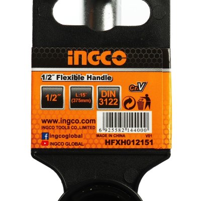 ด้ามบ๊อกซ์ 1/2" ยาว 15" INGCO รุ่น HFXH012151