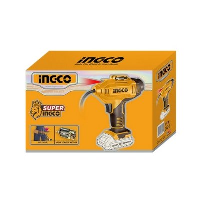 ปั๊มสูบลมไร้สาย 20V 150PSI เครื่องเปล่า INGCO รุ่น CACLI2018