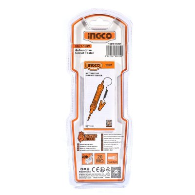 ปากกาวัดไฟรถยนต์ ดิจิตอล INGCO DC 1-100V รุ่น HSDT41001