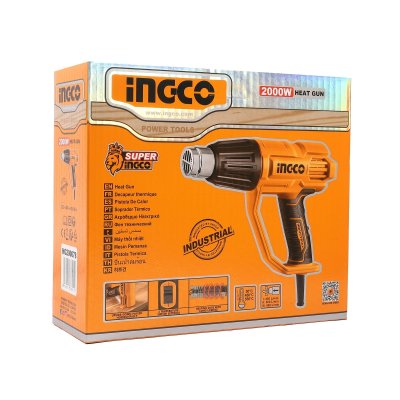 ปืนเป่าลมร้อนไฟฟ้า INGCO 220V 2000W รุ่น HG200078