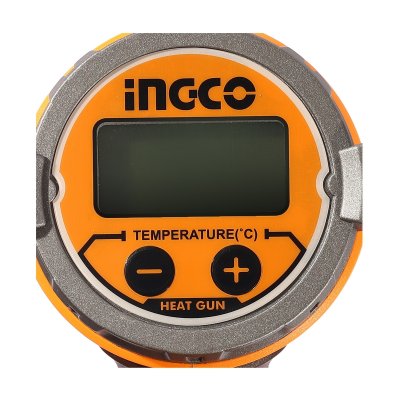 ปืนเป่าลมร้อนไฟฟ้า ดิจิตอล INGCO 220V 2000W รุ่น HG2000581