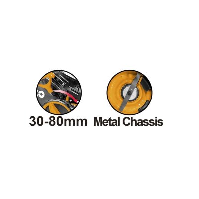 รถเข็นตัดหญ้าไร้สาย INGCO 40V รุ่น 40V-BL ชุดแบตเตอรี่ 5.0AH x2