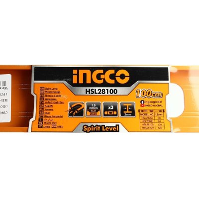 ระดับน้ำ INGCO I-BEAM อลูมิเนียม 100 ซม. รุ่น HSL28100