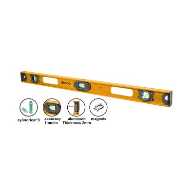 ระดับน้ำ INGCO I-BEAM อลูมิเนียม 100 ซม. รุ่น HSL28100