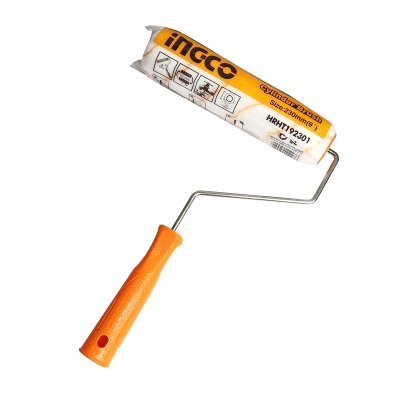 ลูกกลิ้งโครงกรง ทาสีน้ำ INGCO 9 นิ้ว ด้ามพลาสติก รุ่น HRHT192301