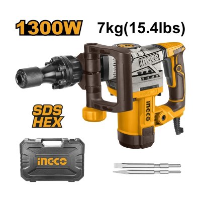 สกัดไฟฟ้า INGCO 220V 1300W รุ่น PDB130018 น้ำหนัก 7KG