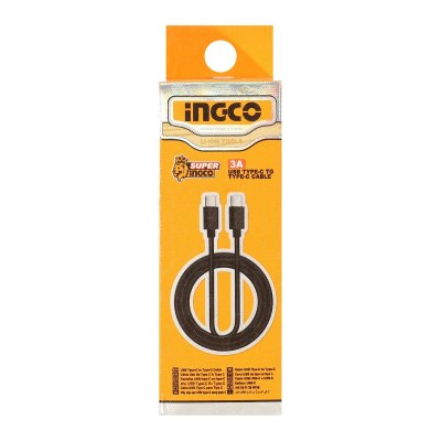 สายชาร์จ USB Type C to C INGCO ยาว 1 เมตร รุ่น IUCC02