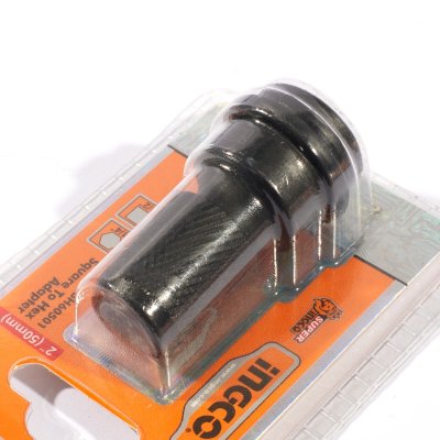อะแดปเตอร์แปลงบล็อก 1/2นิ้ว เป็นดอก HEX 1/4นิ้ว INGCO รุ่น ABH60501