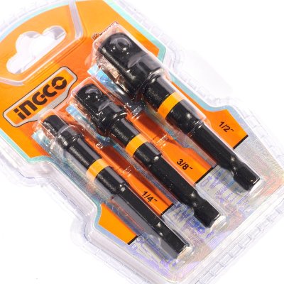 อะแดปเตอร์แปลงลูกบล็อก INGCO 3 ชิ้น รุ่น AMN365A01