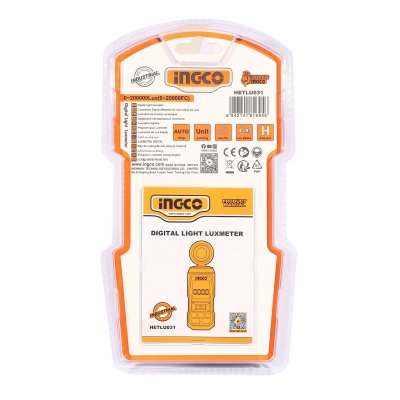 เครื่องวัดแสงสว่างดิจิตอล INGCO รุ่น HETLU031