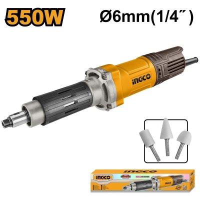 เครื่องเจียร์คอตรง 220V 6มม. 550W INGCO รุ่น PDG5501