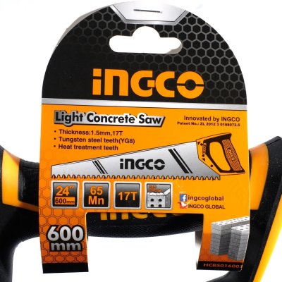 เลื่อยตัดอิฐมวลเบา INGCO 24 นิ้ว รุ่น HCBS016001