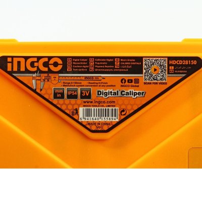 เวอร์เนียร์คาลิปเปอร์ดิจิตอล INGCO 0-150 มม. รุ่น HDCD28150