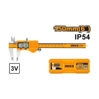 เวอร์เนียร์คาลิปเปอร์ดิจิตอล INGCO 0-150 มม. รุ่น HDCD28150