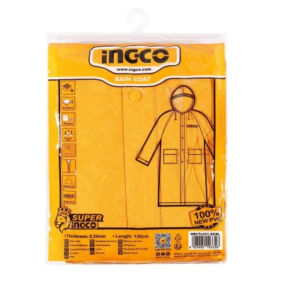 เสื้อคลุมกันฝน ไซส์ INGCO XXXL รุ่น HRCTL031