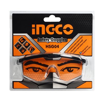 แว่นตานิรภัย ปรับขาได้ INGCO รุ่น HSG04