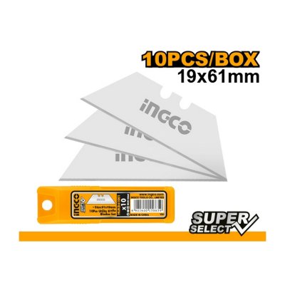 ใบมีดคัตเตอร์ INGCO 61x19 มิลลิเมตร รุ่น HUKB61001