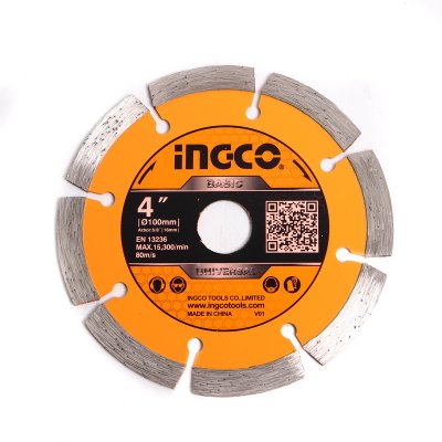 ใบเพชรตัดคอนกรีต INGCO 4 นิ้ว รุ่น DMD011002