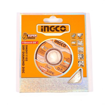 ใบเพชรตัดคอนกรีตแบบแห้ง INGCO 4 นิ้ว รุ่น DMD011102