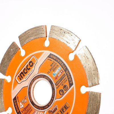ใบเพชรตัดคอนกรีตแบบแห้ง INGCO 4 นิ้ว รุ่น DMD011102