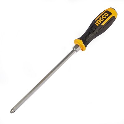 ไขควงแฉก ตอกได้ แกนหกเหลี่ยม PH3X200MM INGCO รุ่น I121-HGTS68PH3200